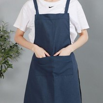 무지 앞치마 네일아트앞치마 여름원피스앞치마 방수앞치마 바리스타앞치마, 블랙, 상세페이지 참조, 상세페이지 참조