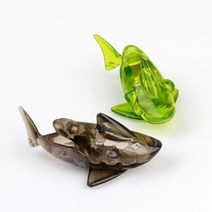 귀여운 애니멀 모양 자석 마그네틱 메모 집게 홀더 클립, 상어 3P