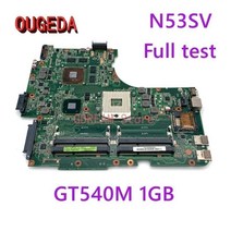OUGEDA ASUS N53S N53SV N53SN 노트북 마더 보드 REV 2.1 HM65 DDR3 GT540M 1GB 4 Ram 슬롯 메인 보드 전체 테스트, 상세내용표시