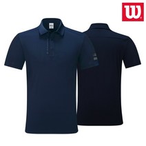 윌슨 NST_8203 남성 반팔티셔츠 NV 카라 PK 골프 단체