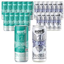 핫식스 더킹 355ml 러쉬 12캔+포스 12캔, 단일품목