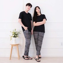 핵쿨 냉장고바지 아이스 밴딩 팬츠 냉동고 몸뻬 바지 몸배 농활 커플 쿨타임 9부