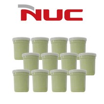 vm4638 엔유씨 게르마늄 요구르트컵 청국장용기 12P 청국장/요구르트/게르마늄/도자기/요거트