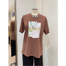 막스카라 W몰 막스카라 베이직 린넨 프린트 티셔츠 M22QWT445MEN1