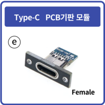 Type-C PCB기판 모듈 e형