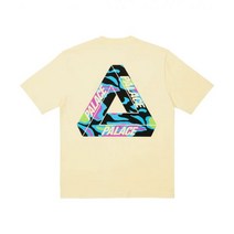 [New Best] 팔라스 정글 카모 트라이퍼그 티셔츠 멜로우 옐로우 - 23SS Palace Jungle Camo Tri-Ferg T-Shirt Mellow Yellow 3848