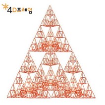 포디랜드 포디프레임 4D 시에르핀스키삼각형 이등변4단계 여성 머리핀