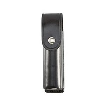 4온스 메이스 캐니스터용 Aker Leather Products A570-BP 메이스 케이스, 검은색, 바구니 짜기