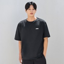 헤링본 남자 남여공용 반팔 기능성 데일리 쿨티셔츠 상의 상의 오버핏 트레이닝 루즈핏 스포츠 TF107M