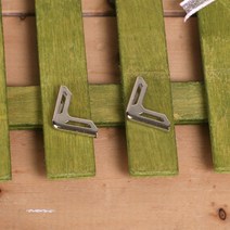 [펠트친구] 코너장식 4개/가방장식/코너장식/가방만들기재료/퀼트