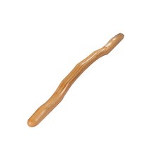 가정용 마사지 어깨 교정 밀방망이 비벼서 문지르다 복부 경락 목 통용, 원목색, 42cm