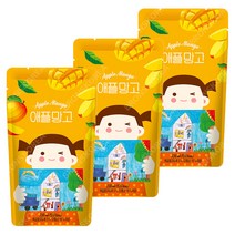 웰그린 초록우산 애플망고 (230ml X 10개)-3개(총 30개) 편의점 아이스 음료 파우치