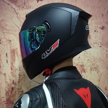 남자와 여자를위한 오토바이 헬멧 더블 렌즈 기관차 CAPACETE DA MOTOCICLETA 착용, 17|L