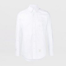 리본즈 톰 브라운 톰브라운 22SS 화이트 포켓자수패치 셔츠 MWL272E 10274 100 MWL272E 1027 4100 (P002100430)