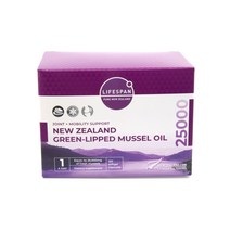 뉴질랜드 라이프스팬 초록입홍합 오일추출 25000mg 120캡슐 푸른입홍합녹색그린, 120정, 1개, 120정
