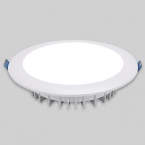 LED 원형 15W 6인치 다운라이트 주광색 전구색 매입등, 주광색(하얀빛)