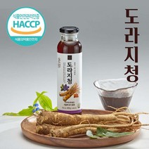 haccp 국산 도라지청 꿀 도라지청 약 도라지차 원액 도라지즙 액상차 도라지효능 도라지추출액 400g, 40 0g  4