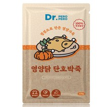 닥터페로 전연령용 영양닭 단호박죽 습식사료 10p, 10개, 12g