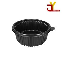 AJ 225파이탕용기-중 블랙 / 200개