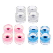 코어 글로우 나이트 크루저가 장착된 12파트 조명 롱보드 휠, 다색, PU