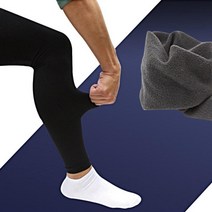 다리토시 방한용 겨울 토시 무릎 허벅지보온, 블랙 (L)