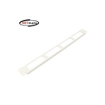 [CYEP-1UI] NETmate 허브랙/서버랙 케이블 엔트리 판넬(CYEP-1UI/1U/아이보리), 레이샵 1