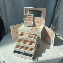 [당일발송]대형 악세사리 5단 보관함/귀걸이보관함/악세사리보관함/쥬얼리수납함