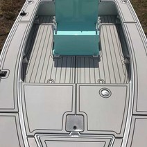 요트바닥재 DIY 방수 모터보트 선박 카라반 캠핑카, 라이트 브라운+화이트