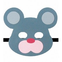흥미진진한 동화역할놀이 가면동물머리띠 쥐 직업 키즈 구연 호기심 창의력
