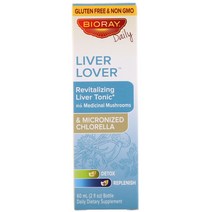 Bioray Liver Lover 리바이탈라이징 리버 토닉 알코올 무함유 60ml(2fl oz)