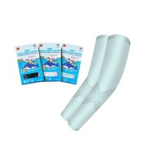 블루안트 아이스 넥쿨러 -18도 목튜브 쿨스카프, 1+1 어린이용 쿨토시, 스카이블루