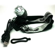 보조배터리 연결 USB 자전거 헤드랜턴 1200루멘 안전용품 야간한강 킥보드