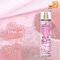 [도랄콜렉션] 핑크하트 바디미스트 236ml / Skil 퍼퓸미스트 바디 헤어 향수 뷰애드 향기