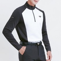 남성 가을 겨울 골프 하프집업 티셔츠 골프웨어 골프웨어티셔츠 골프복장