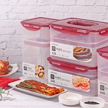 [락앤락] 1+1 김치통의 정석 발효숙성용기 김치통 장아찌통 2.6L 3.6L 4L 4.5L 6L, 6Lx2
