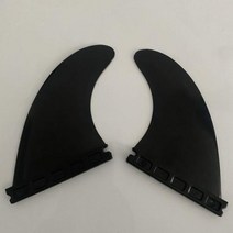 서핑보드핀 지느러미 서핑 보드 용 핀 437 /111cm 플라스틱 수상 스포츠, Black Side Fins