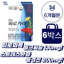 하루2알 6개월분 밀크시슬 실리마린 130mg 로사빈 홍경천추출물 200mg 스트레스 완화 피로 회복 7중 복합 기능성 개별포장 피로개선제 피로회복제 간장약 30 50 대 영양제