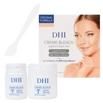 DHI 크림블리치 헤어 눈썹 인중 염색약 셀프 탈색제 순한 부분 탈색약