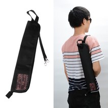 드럼스틱가방 스틱케이스 파우치 휴대용 드럼 스틱 가방 연습 홀더 타악기 패드 파우치 맞춤형 말렛 스탠