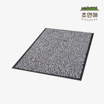 초면애 현관매트 먼지털이 수분제거 도트규격, 그레이, 1개