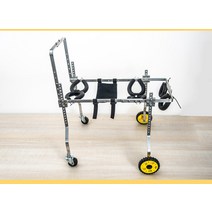 다리 보조기 애완견 재활치료기구 하반신 강아지 보행기 훈련 소형견 반려견보행기 고양이 재활운동, 사륜XS+(6-15kg)숏다리대