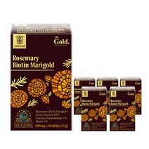 [EUR-Alliance] 더골드 로즈마리 추출물 비오틴 마리골드 등복합물, 60정, 36g, 6개