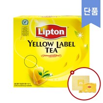 립톤 핫티 블랙 옐로우 라벨 2g x 100개입
