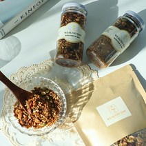 [웰시데이] 프리미엄 수제 그래놀라 200g 500g, 오리지널 200g (병)