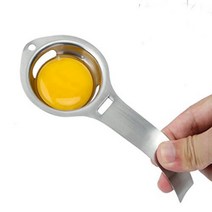 Egg Separator Egg Yolk White Filter Egg Divider Stainless Steel Egg Sieve Food Grade Kitchen Gadget, 1