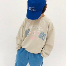 나이스미츄KC 챔피언맨투맨 유아동 키즈 주니어 상의 봄 티셔츠