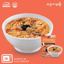 [DO803][서울마님죽]엄마의맛! 든든한 낙지김치죽500g x3봉