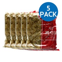중식 장아찌 절임 사천 짜사이 1kg X 5개 (총 5kg) 쨔샤이 짜샤이 짜사이 중국김치 중국집김치 짜사이무침 중국집밑반찬 절임반찬 절임 밑반찬 짜장면 자장면 짜파게티 단무지, 본상품