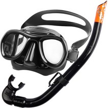 투사 성인용 마스크+스노클 UC-2112-BKBK 스노쿨세트