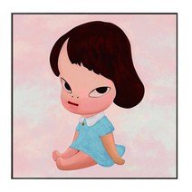 요시모토 나라 요시토모 나라 / 거실 집에 걸면 좋은 인테리어 그림액자 10, 블랙